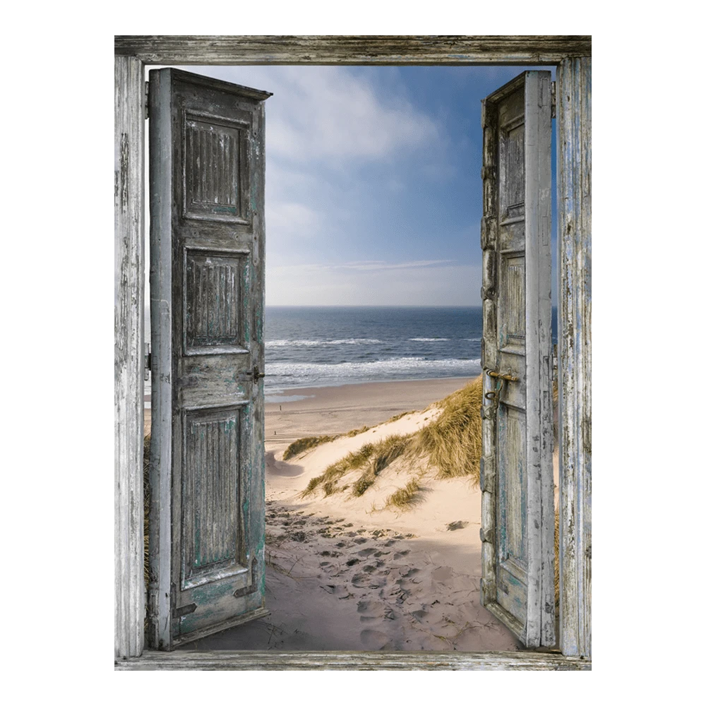 Tuinposter Stranddeur - L - 90x120cm