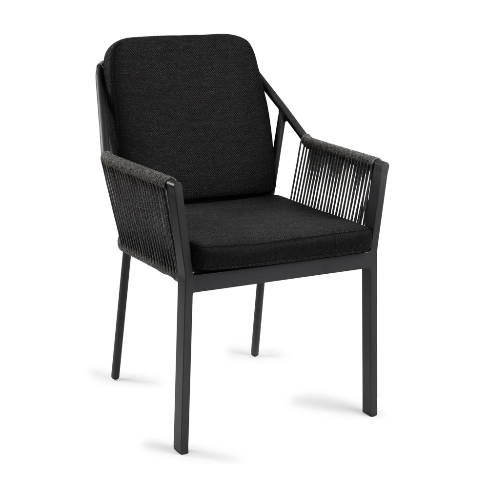 Tuinstoel Liv - Dining Stoel - Zwart
