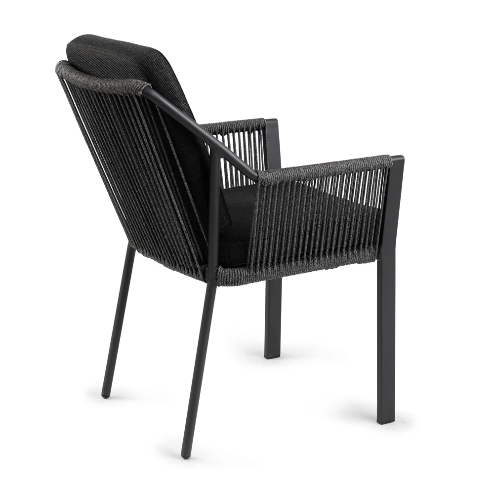 Tuinstoel Liv - Dining Stoel - Zwart - Afbeelding 2