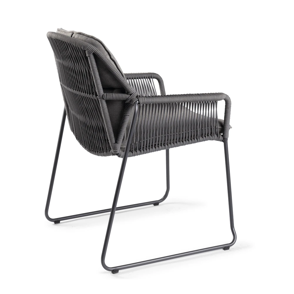 Tuinstoel Rivera - Dining Stoel - Charcoal - Afbeelding 2