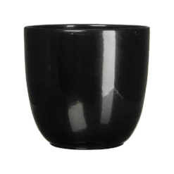 Bloempot Tusca - D31 X H28.5cm - Zwart