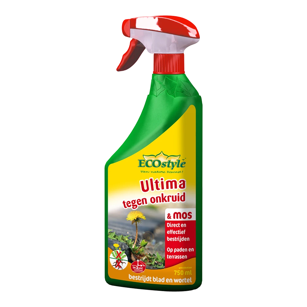 EcoStyle Ultima Onkruid & Mos Gebruiksklaar 750ml - Onkruid En Aanslag