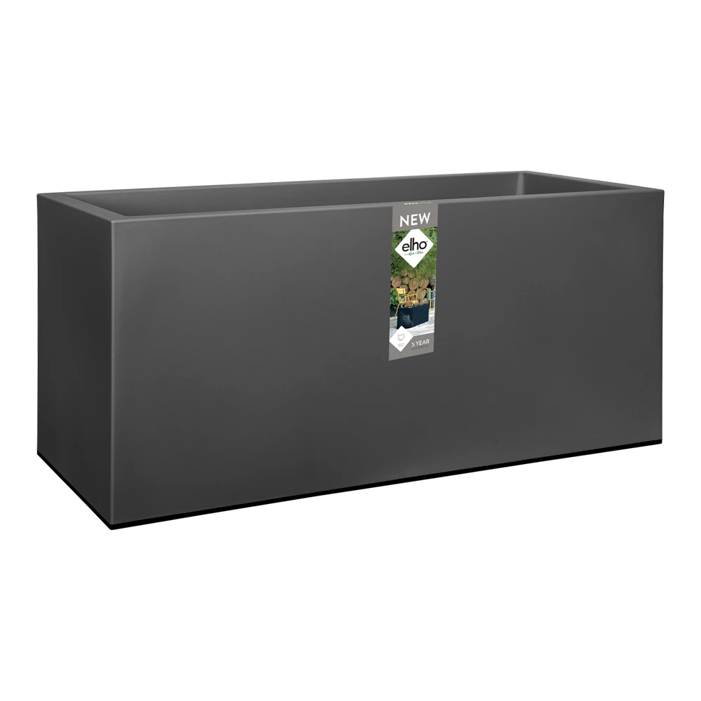 Elho Vivo Matt Finish Lang Wielen 90cm - Living Black - Afbeelding 2