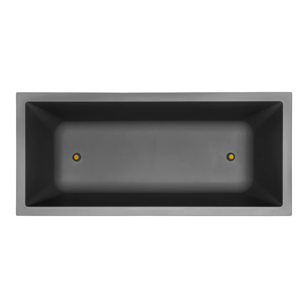 Elho Vivo Matt Finish Lang Wielen 90cm - Living Black - Afbeelding 5