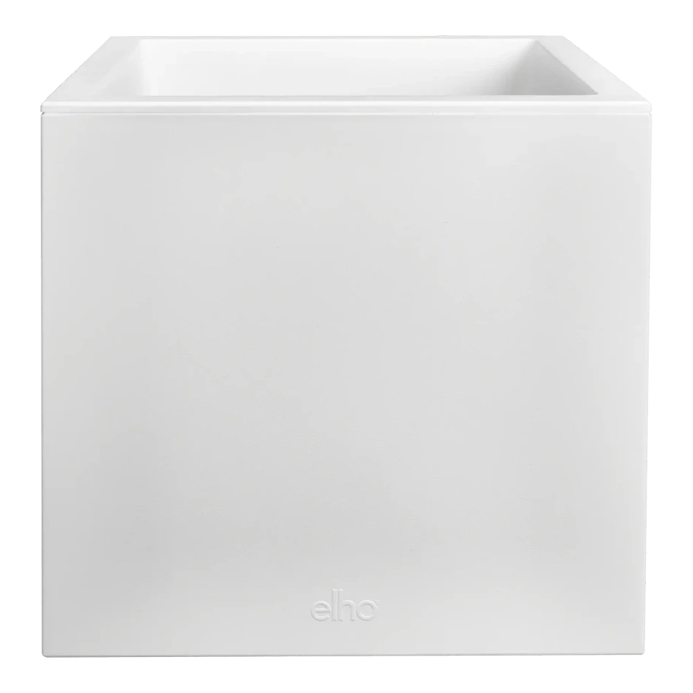 Elho Vivo Next Vierkant Wielen 40cm - Wit