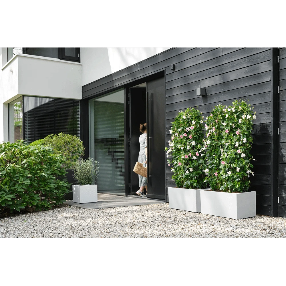 Elho Vivo Next Vierkant Wielen 40cm - Wit - Afbeelding 6