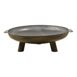 Vuuschaal Staal - D80cm - Fancy Flames