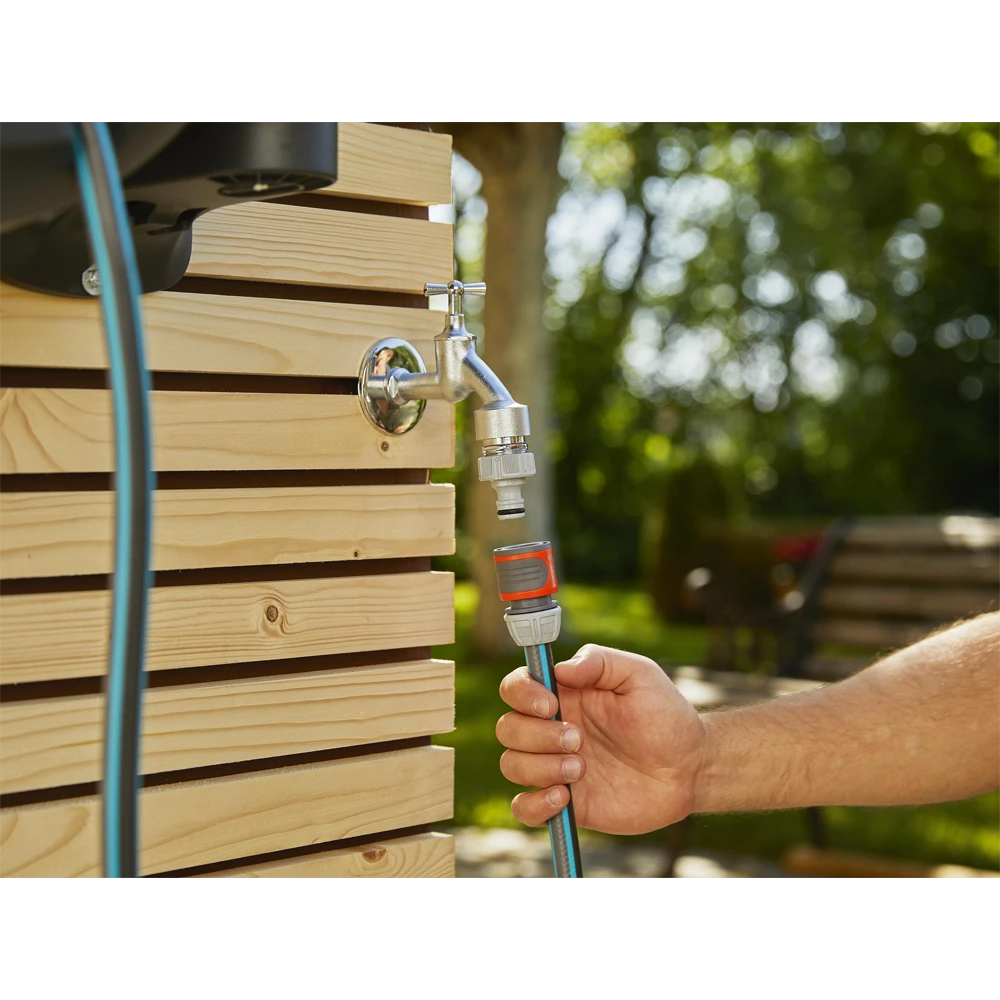 Wandslangenbox RollUp - M/L - 25m - Blauw - Gardena - Afbeelding 4