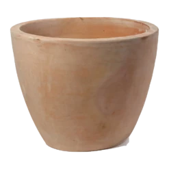 Bloempot Whitewash Egg - D51 X H41cm - Oranje