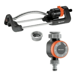 Zwenksproeier Aqua Met Watertimer - S - Gardena